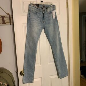 NWT BDG Urban Outfitters Jeans Mens Fits 30x32 Skinny Stretch Fit Light Wash New